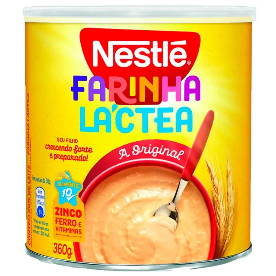 Farinha Láctea Nestlé Tradicional 360g